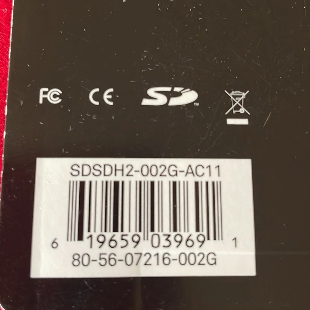 SanDisk Ultra ll Multi-Pack SD Cards-2x2GB up to 15 mb/s*- 100x